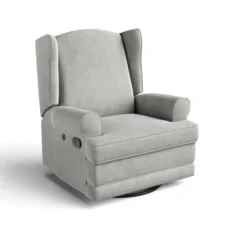 Storkcraft Serenity Wingback Upholstered Reclining Glider With USB Charging Port -Nursery Furniture Store GUEST 0175a0aa f1a5 4eb7 992e cb44f0fa45b1