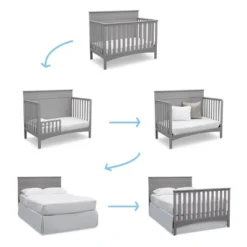 Delta Children Fancy 4-in-1 Convertible Crib -Nursery Furniture Store GUEST 029ba0ae 5543 48b7 a187 b61e517ed30a