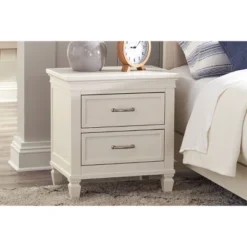 Namesake Darlington Nightstand - Warm White -Nursery Furniture Store GUEST 093aa3fa 0d18 4210 8cd6 98ea765008cd