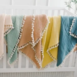 Crane Baby 6-Layer Muslin Baby Blanket With Tassel Edge -Nursery Furniture Store GUEST 0d76b4f0 0c38 49e3 bfdb 48d65e042fb4