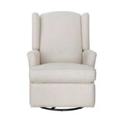 Second Story Home Hemingway Swivel Recliner Chair - Canvas -Nursery Furniture Store GUEST 0fd9e183 0b4b 471e ac93 b147c041fac9