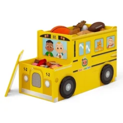 Delta Children Cocomelon School Bus Toy Box - Greenguard Gold Certified -Nursery Furniture Store GUEST 101ef80d de32 4db4 81d2 fa1378acd211