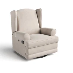 Storkcraft Serenity Wingback Upholstered Reclining Glider With USB Charging Port -Nursery Furniture Store GUEST 12806544 e7cc 4963 a606 d8d5cf3ff020