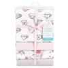 Hudson Baby Infant Girl Cotton Flannel Receiving Blankets, Tea Party, One Size -Nursery Furniture Store GUEST 13815712 6766 4f80 906b 7ded7575c87e