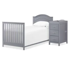 DaVinci Charlie 4-in-1 Convertible Mini Crib & Changer -Nursery Furniture Store GUEST 13efe35e b894 41c3 9619 0f249b0e502a