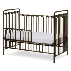 L.A. Baby Napa 3-in-1 Convertible Full Sized Metal Crib - Golden Nugget -Nursery Furniture Store GUEST 140a0b58 8c1a 4cb8 86a0 5f74fa156a04