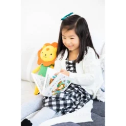 Pearhead Plush And Board Book Gift Set - Lion -Nursery Furniture Store GUEST 17aea6de 334b 4ebb 8b5b acbe302e4add