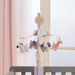 Lambs & Ivy Jazzy Jungle Peach/Gray Safari Animals Musical Baby Crib Mobile 12 Lambs & Ivy Jazzy Jungle Peach/Gray Safari Animals Musical Baby Crib Mobile -Nursery Furniture Store GUEST 18c9d03b 112e 4e30 82b1 c8086879835e