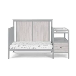 Suite Bebe Connelly 4-in-1 Convertible Crib And Changer Combo - Gray/Rockport Gray -Nursery Furniture Store GUEST 19d9ed81 e6c9 4ff0 bc72 3c80d4d5ba1f