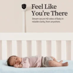 Owlet Cam BC04NWUCK-RB Audio And Background Sound, Room Temp, Night Vision Smart HD Video Camera Baby Monitor White - Manufacturer Refurbished -Nursery Furniture Store GUEST 1bfc8e54 53ca 4e2b 8263 73205dfc948b