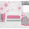Bacati - Ikat Dots Leopard Pink Grey Girls 10 Pc Crib Set With 2 Crib Fitted Sheets 4 Muslin Swaddling Blankets -Nursery Furniture Store GUEST 1d703245 52ac 4d35 8b30 d3a9fb59dfa9