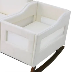 SECOND STORY HOME Emerson Nursery Recliner - Ivory -Nursery Furniture Store GUEST 1e02a59c 508f 49ab 91a5 6ace5c3674ad