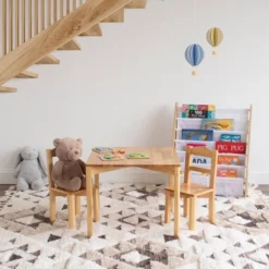 3pc Hayden Kids' Table And Chair Set Tan - Humble Crew -Nursery Furniture Store GUEST 1f64cbac 079d 409f 903b 5644f101d667