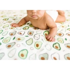 Loulou Lollipop Muslin Quilt - Avocado -Nursery Furniture Store GUEST 2477de3c f210 4a2a a429 365143310ad3