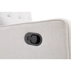 Suite Bebe Bryton Gliding Swivel Recliner Accent Chair - Tufted - Woven Gray Fabric -Nursery Furniture Store GUEST 2499fd65 4f73 46ee bec0 d777dacc1bec