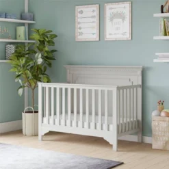 Safety 1st Little Snuggles Deluxe Dual 2-in-1 Baby Crib And Toddler Mattress -Nursery Furniture Store GUEST 29b87b73 c84f 4aa6 9a66 073144d2c862