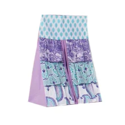 Bacati - Paisley Isabella Purple Lilac Aqua 6 Pc Crib Bedding Set With Long Rail Guard Cover -Nursery Furniture Store GUEST 31cc869b be12 4443 a5a7 36a9de7784f4