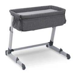 Simmons Kids' Dream Bedside Baby Bassinet Sleeper With Breathable Mesh And Adjustable Heights - Lightweight Portable Crib - Gray -Nursery Furniture Store GUEST 32696939 c472 4e3d ab40 94a64aecb812