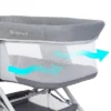 Baby Trend Quick-Fold 2-in-1 Rocking Portable Bassinet - Shadow Stone Gray 2 Baby Trend Quick-Fold 2-in-1 Rocking Portable Bassinet - Shadow Stone Gray -Nursery Furniture Store GUEST 328d1282 315d 40aa 93cc b4fc7f56915f