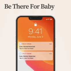 Owlet Cam BC04NWUCK-RB Audio And Background Sound, Room Temp, Night Vision Smart HD Video Camera Baby Monitor White - Manufacturer Refurbished -Nursery Furniture Store GUEST 36c0bf87 c65d 4dda b216 06432984f8c8