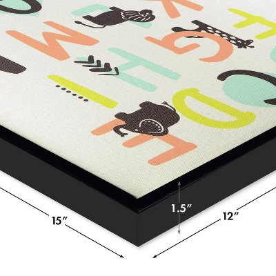 RoomMates Framed Wall Poster Prints Alphabet 3 RoomMates Framed Wall Poster Prints Alphabet