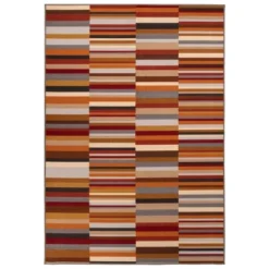 Modern Striped Block Non-Slip Washable Indoor/ Outdoor Area Rug By Blue Nile Mills -Nursery Furniture Store GUEST 3e451172 5149 498b 91af a276d25ffdba