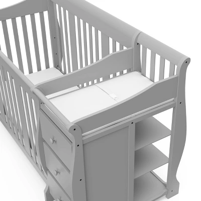 Storkcraft Portofino 5-in-1 Convertible Crib And Changer 4 Storkcraft Portofino 5-in-1 Convertible Crib And Changer - Image 2