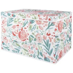 Sammy & Lou Printed Felt Toy Chest - Painterly Floral