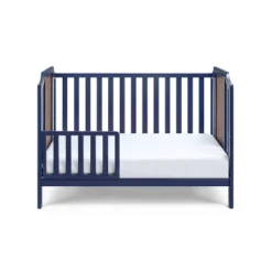 Suite Bebe Brees 3-in-1 Convertible Island Crib - Midnight Blue/Brownstone -Nursery Furniture Store GUEST 4799210f 5e42 42b9 b00d 63ddb461c224
