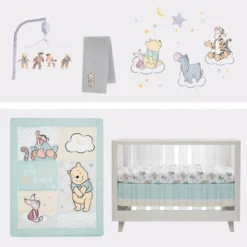 Lambs & Ivy Winnie The Pooh Hugs Fitted Crib Sheet -Nursery Furniture Store GUEST 49af60d2 ef0c 4a34 9367 0fba2b83ee32