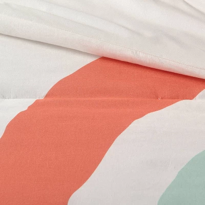 Toddler Placed Rainbow Print Kids' Comforter - Pillowfort™ 4 Toddler Placed Rainbow Print Kids' Comforter - Pillowfort™ - Image 2