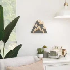 Little Love By NoJo Natural Wood And Stain Wall Decor - Mountain 3D -Nursery Furniture Store GUEST 51e2aba9 9f9f 4bf0 aba2 88b67d00aa1b