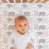 The Peanutshell Fitted Crib Sheet For Baby Boys' - Navy And Gray Jungle Elephant 1 The Peanutshell Fitted Crib Sheet For Baby Boys' - Navy And Gray Jungle Elephant -Nursery Furniture Store GUEST 51f55ac8 59dc 46f3 9142 0638b8366558
