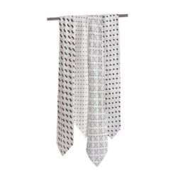 Bacati - LOVE Muslin Swaddling Blankets Set Of 4, Black/White -Nursery Furniture Store GUEST 5420f6af 8303 4371 80c1 427bbec11f57