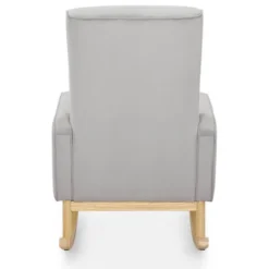 Delta Children Drew Rocking Chair - Cloud Gray And Natural -Nursery Furniture Store GUEST 54823e33 4e7a 4911 86af ca6faaf8d20e