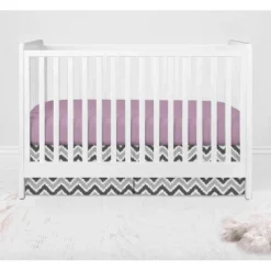Bacati - Ikat Dots Leopard Purple Grey Girls 10 Pc Crib Set With Long Rail Guard Cover & 4 Muslin Swaddling Blankets 15 Bacati - Ikat Dots Leopard Purple Grey Girls 10 Pc Crib Set With Long Rail Guard Cover & 4 Muslin Swaddling Blankets -Nursery Furniture Store GUEST 55f70b9d 46e2 40dc 8a12 c8a8ea834203