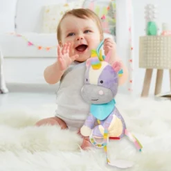 Skip Hop Bandana Buddies Stroller Toy - Unicorn
