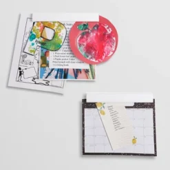 Kids' Art Activity Table With Storage And 2 Bonus Magnetic Display Bars White - RiverRidge Home -Nursery Furniture Store GUEST 57e11c48 e583 428d 81a5 e6b0ea76395d