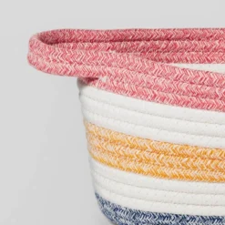 Striped Coiled Rope Kids' Storage Bin - Pillowfort™ 11 Striped Coiled Rope Kids' Storage Bin - Pillowfort™ -Nursery Furniture Store GUEST 5a1e8017 b5af 4037 a371 e23fd781915f