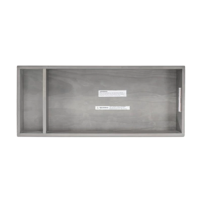 Child Craft Changing Table Topper - Lunar Gray 3 Child Craft Changing Table Topper - Lunar Gray