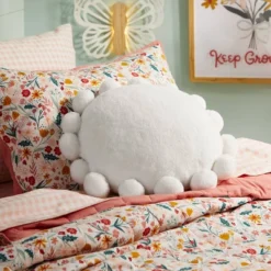 Floral Cotton Reversible Kids' Sham - Pillowfort™ -Nursery Furniture Store GUEST 6071b594 f4bc 44ef a74a 0d66fd04e217