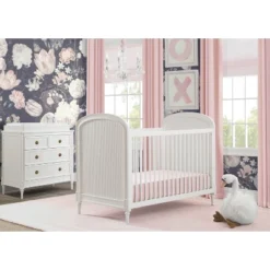 Delta Children Madeline 4-in-1 Convertible Crib - Bianca White -Nursery Furniture Store GUEST 61740eda dcda 454b 8a39 fdb86b1f8ad9