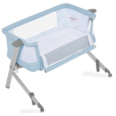 Dream On Me Skylar Bassinet And Bedside Sleeper - Blue 3 Dream On Me Skylar Bassinet And Bedside Sleeper - Blue