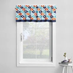 Bacati - Aztec Print Liam Aqua Orange Navy 10 Pc Crib Bedding Set With Long Rail Guard Cover -Nursery Furniture Store GUEST 6539f9e7 c802 4eaf 9939 7a1d97541db2