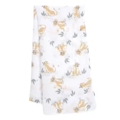 Lambs & Ivy Disney Baby Lion King Swaddle Blanket & Plush Infant Gift Set - 2pk