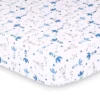 The Peanutshell Fitted Crib Sheets - Blue Rockets And Shooting Stars - 2pk -Nursery Furniture Store GUEST 66c25bfa 88e5 4f80 8ab9 397abadc81fd