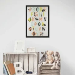 RoomMates Framed Wall Poster Prints Alphabet 11 RoomMates Framed Wall Poster Prints Alphabet -Nursery Furniture Store GUEST 69edbf82 ea73 448d 86d3 1ea31e20ddd9