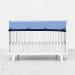 Bacati - Transportation Blue Navy Green Red Orange 6 Pc Crib Bedding Set With Long Rail Guard Cover -Nursery Furniture Store GUEST 6bdf3c24 d7e0 4c98 bc2f 23768a2cb249