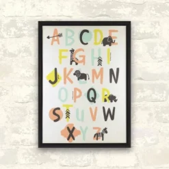 RoomMates Framed Wall Poster Prints Alphabet 10 RoomMates Framed Wall Poster Prints Alphabet -Nursery Furniture Store GUEST 6dac1643 a47f 4781 af4e 09bc2e4538da