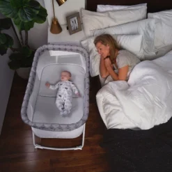 Ingenuity Crosby Foldaway Rocking Bassinet - Crosby -Nursery Furniture Store GUEST 6ec663d7 ab84 484b 901b 42f4c3d6b911
